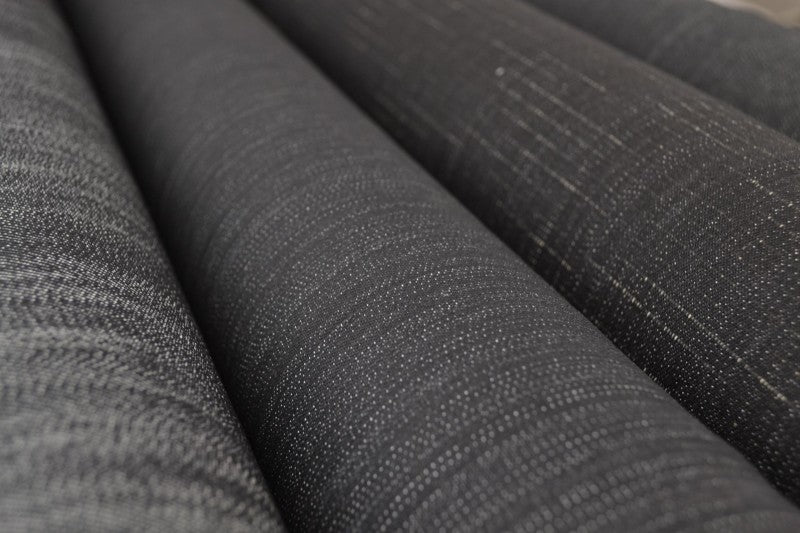 KOKSGRÅ UVASKET DENIM MED STRÆK – 300 G/M²