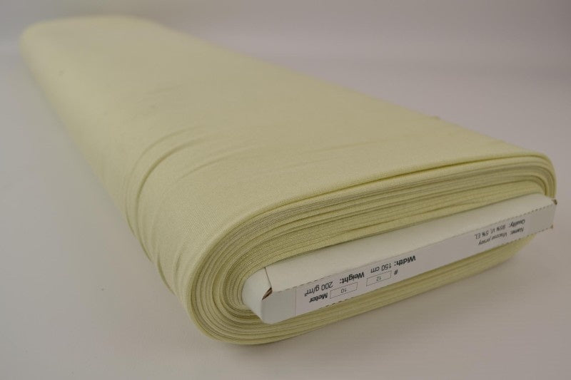 BEIGE VISKOSE JERSEY – BLØD, ÅNDBAR & STRÆKBAR