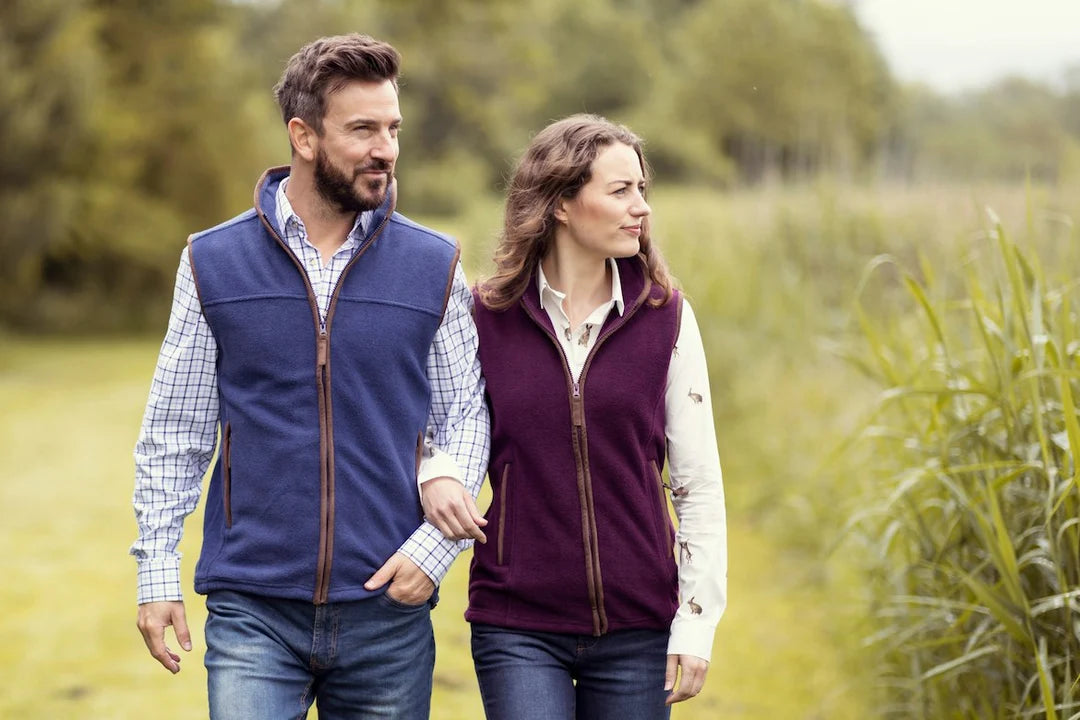 MØRK GRØN POLAR FLEECE – ANTI-PILLING, VARM & LET