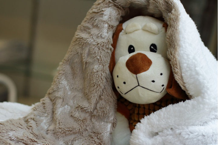 INDIGO BLÅ BLØD PLYS – 10 MM LUV & ENVEJS STRÆK