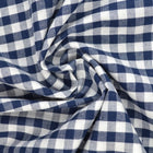 NAVY 6,5 MM GINGHAM TERN