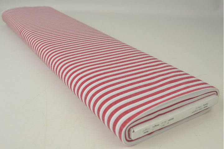 RØD 6,5 MM GINGHAM STRIBER – OEKO-TEX BOMULD, LET & ÅNDBAR