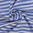 BLÅ 6,5 MM GINGHAM STRIBER