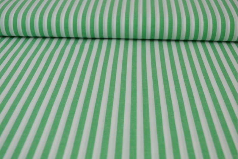 LYSEGRØN 6,5 MM GINGHAM STRIBER – OEKO-TEX BOMULD, LET & ÅNDBAR