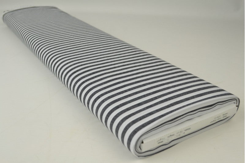 SORT 6,5 MM GINGHAM STRIBER – OEKO-TEX BOMULD, LET & ÅNDBAR