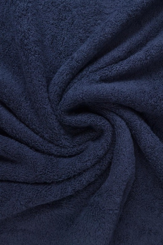 NAVY DOBBELTSIDET FROTTÉ – ABSORBERENDE HÅNDKLÆDESTOF (OEKO-TEX)