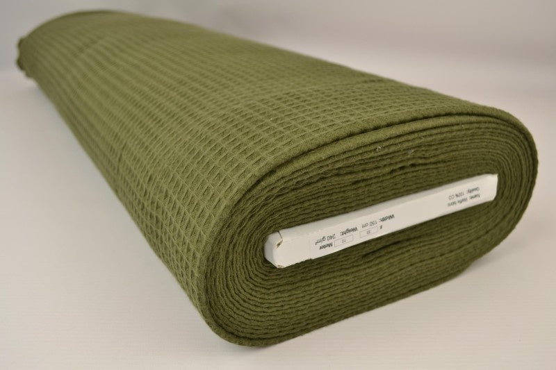 MOSGRØN VAFFEL PIQUÉ – ABSORBERENDE & HURTIGTTØRRENDE
