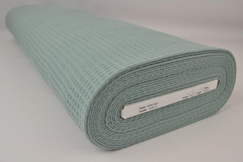 VINTAGE GRØN VAFFEL PIQUÉ – ABSORBERENDE & HURTIGTTØRRENDE