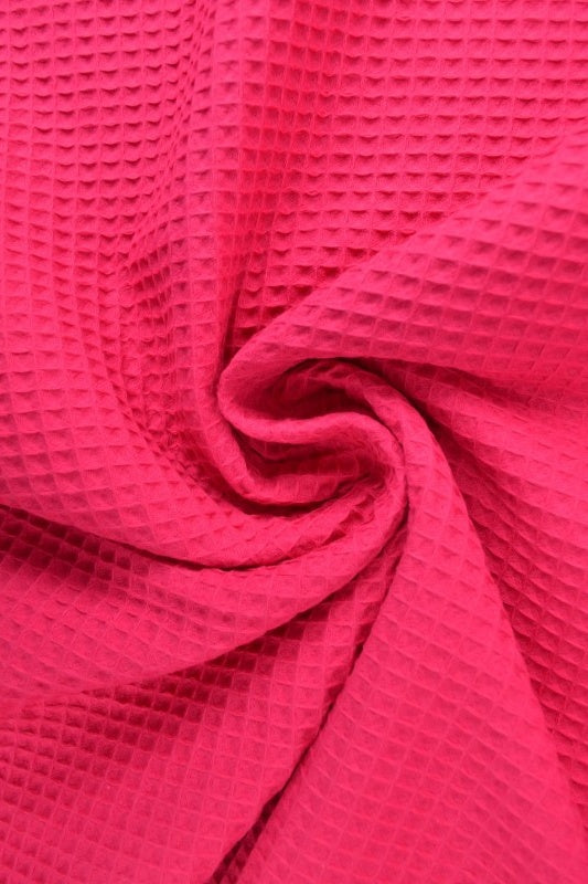 PINK VAFFEL PIQUÉ – ABSORBERENDE & HURTIGTTØRRENDE