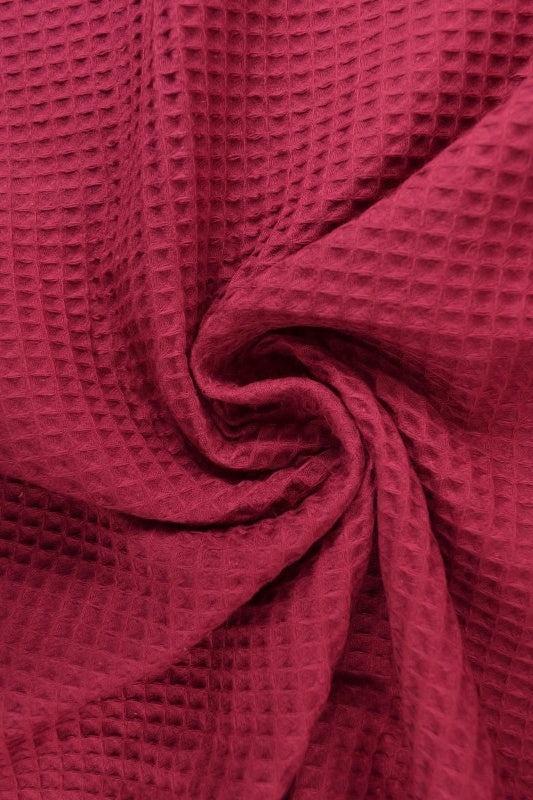 BORDEAUX VAFFEL PIQUÉ – ABSORBERENDE & HURTIGTTØRRENDE