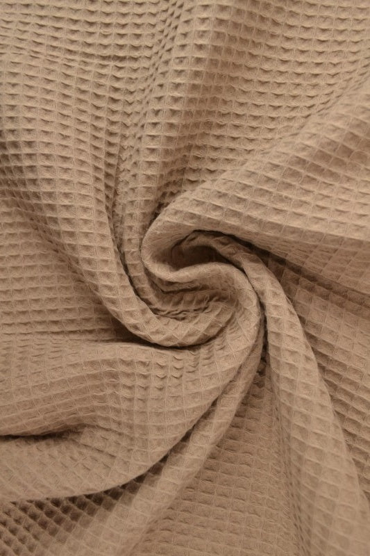 TAUPE VAFFEL PIQUÉ – ABSORBERENDE & HURTIGTTØRRENDE