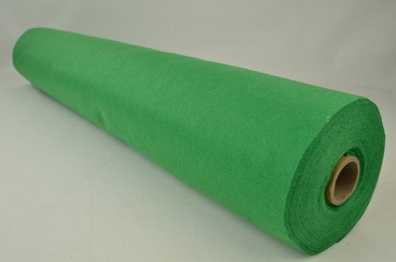 Grøn filt 1 mm — tynd hobbyfilt, 90 cm | Garn & Metervarer – G&M Danmark