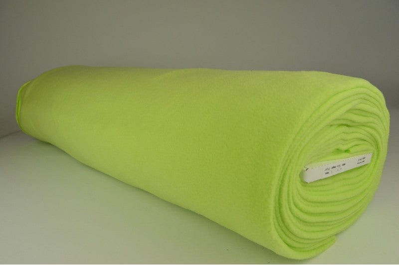 Garn & Metervarer Fleece POLAR FLEECE ANTI-PILLING LIME GRØN