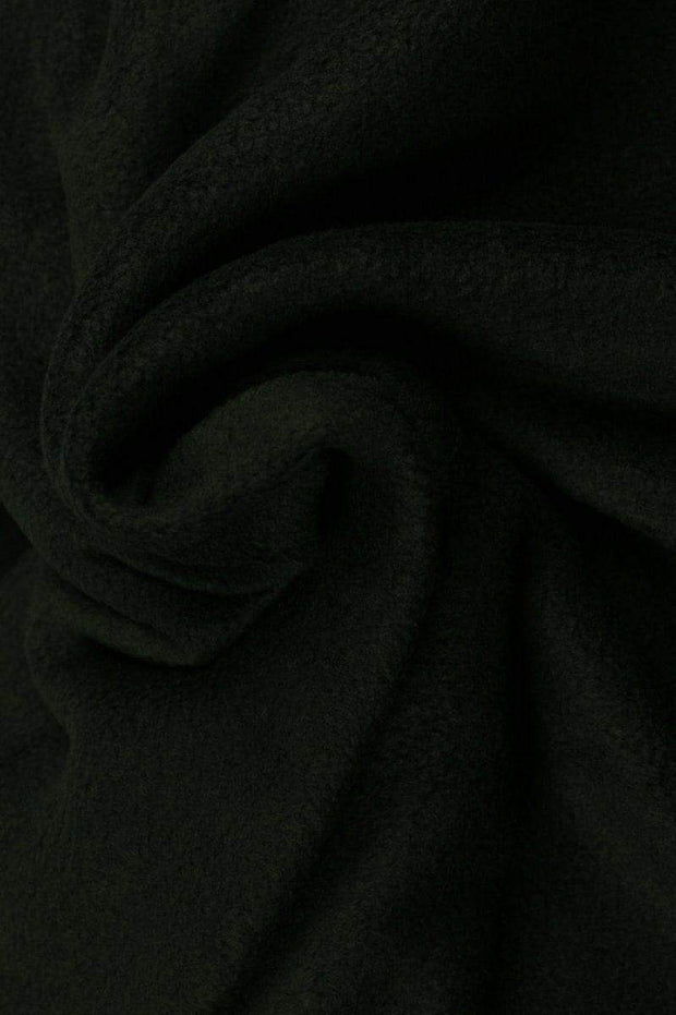 Garn & Metervarer Fleece POLAR FLEECE ANTI-PILLING SORT (reststof - 72 cm)