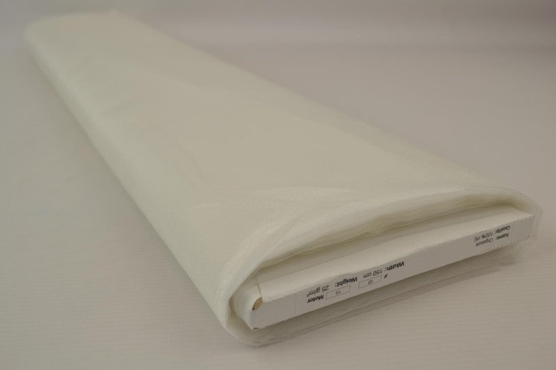 RÅHVID ORGANZA – TRANSPARENT & SKINNENDE