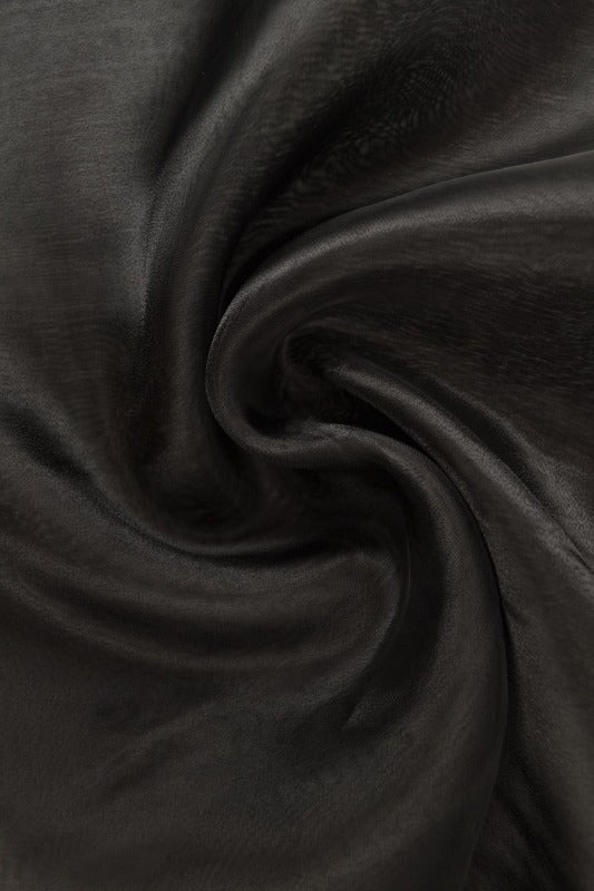 SORT ORGANZA – TRANSPARENT & SKINNENDE