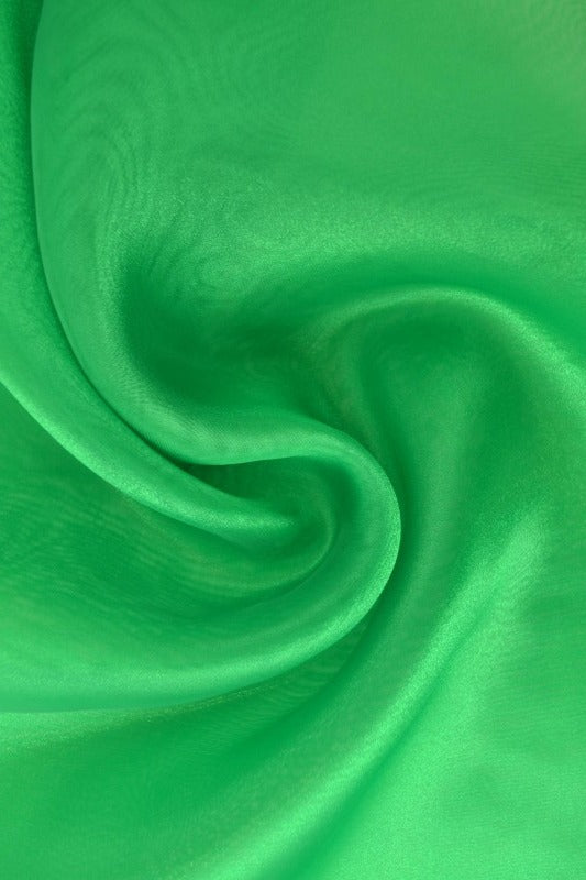 GRØN ORGANZA – TRANSPARENT & SKINNENDE