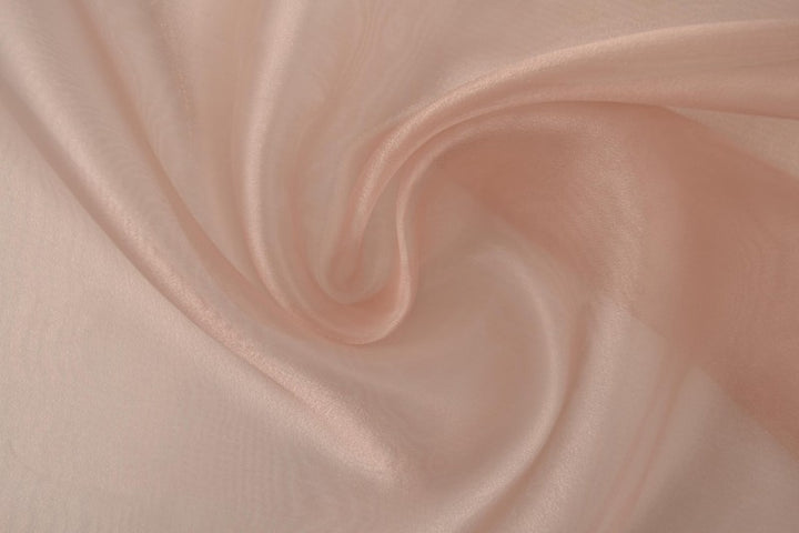 VINTAGE PINK ORGANZA – TRANSPARENT & SKINNENDE