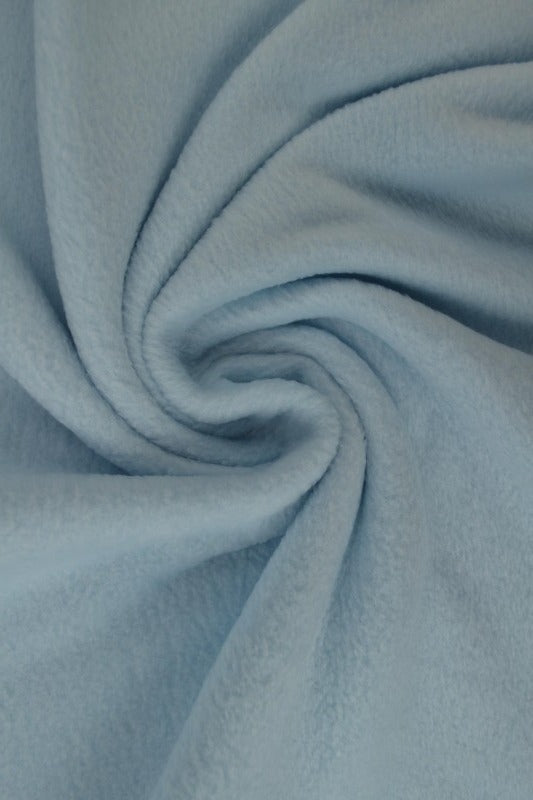 BABYBLÅ POLAR FLEECE – ANTI-PILLING, VARM & LET