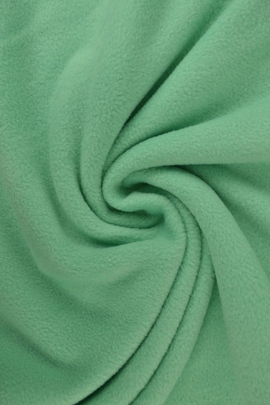 MINTGRØN POLAR FLEECE – ANTI-PILLING, VARM & LET