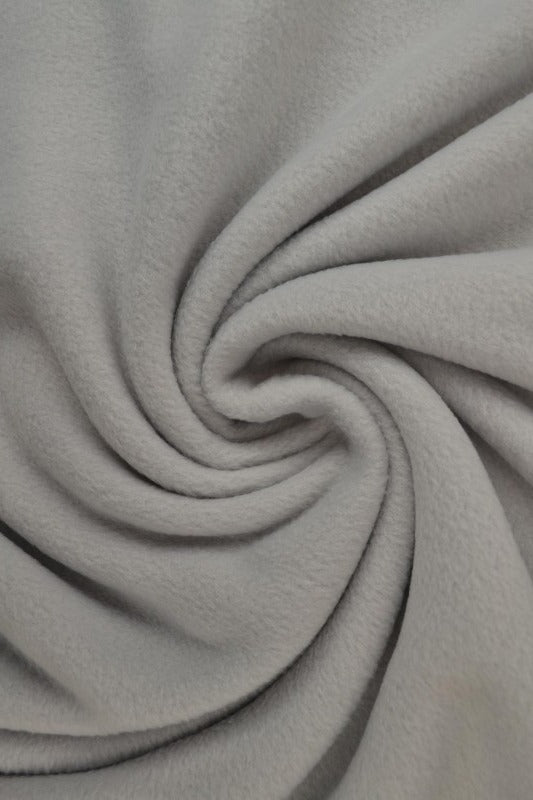 SØLVGRÅ POLAR FLEECE – ANTI-PILLING, VARM & LET