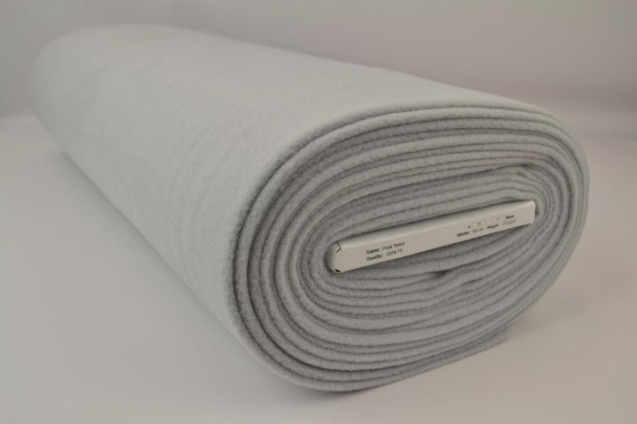 SØLVGRÅ POLAR FLEECE – ANTI-PILLING, VARM & LET