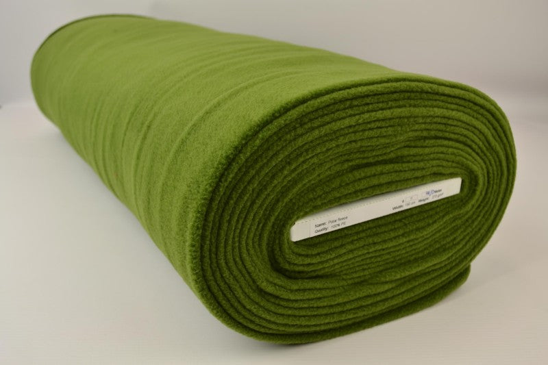 MOSGRØN POLAR FLEECE – ANTI-PILLING, VARM & LET