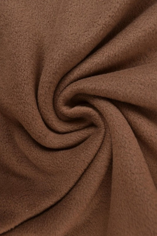 BRUN POLAR FLEECE – ANTI-PILLING, VARM & LET