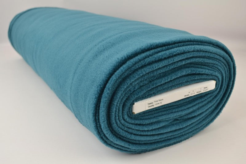 MØRK PETROLEUM POLAR FLEECE – ANTI-PILLING, VARM & LET