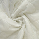 HVID QUILT STOF MED VATTERET BAGSIDE