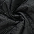 SORT QUILT STOF MED VATTERET BAGSIDE