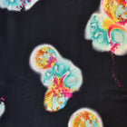 SORT SILKE M. NEON DETALJER