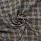 GRÅ SORT OG GUL SKOTSKTERNET FLANNEL