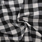 SORT OG HVID SKOTSKTERNET FLANNEL