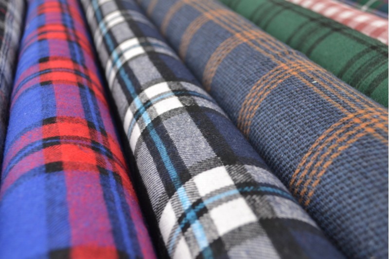 SORT OG GRØN SKOTSKTERNET FLANNEL