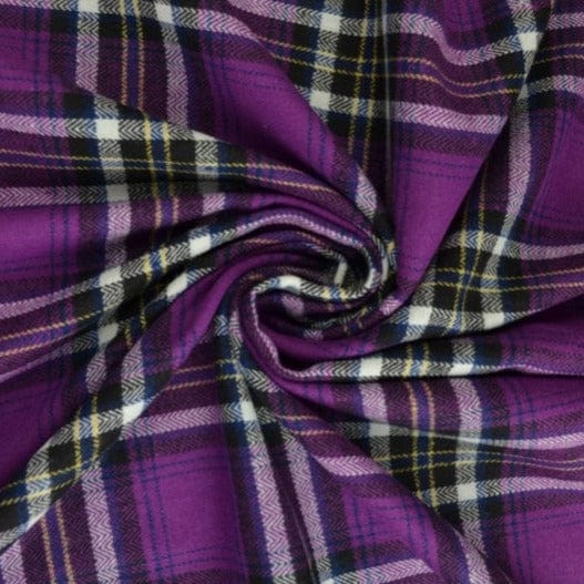 Garn & Metervarer Tartan LILLA SKOTSKTERNET TARTAN FLANNEL