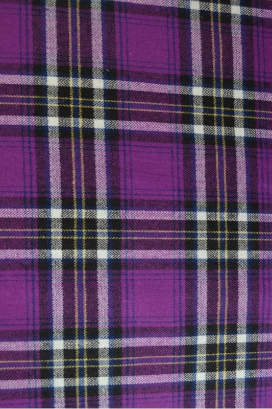 Garn & Metervarer Tartan LILLA SKOTSKTERNET TARTAN FLANNEL