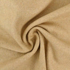 LYS BEIGE SLIDSTÆRK OG BLØD ULD/POLYESTER STOF