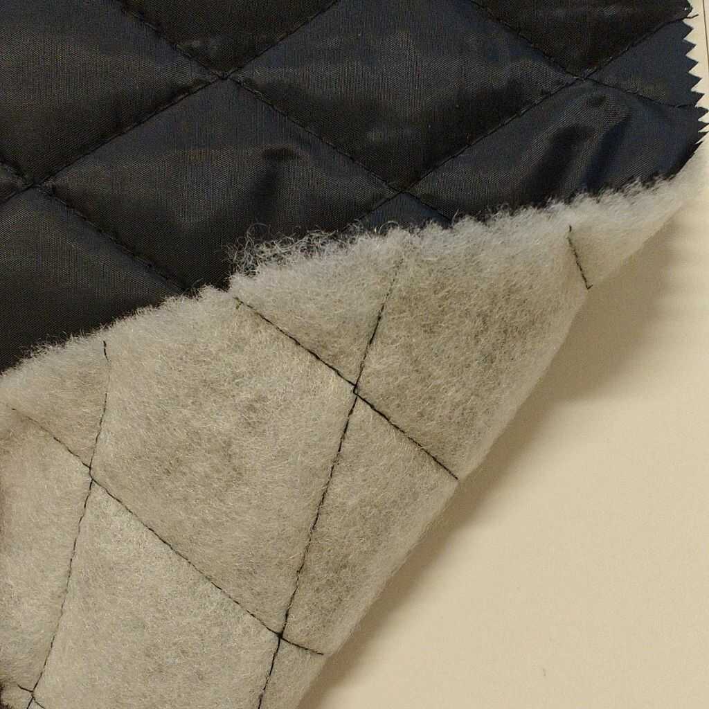 Garn & Metervarer WT Quiltet Lining MØRK KARAMEL FASTVÆVET QUILT FOER/YDERSTOF 2-LAG