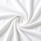 HVIDT MICRO VELOUR STOF