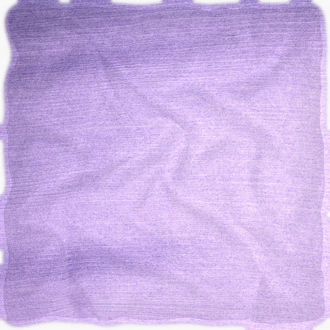 Lavendel silke chiffon stof (billede 1 af 9)
