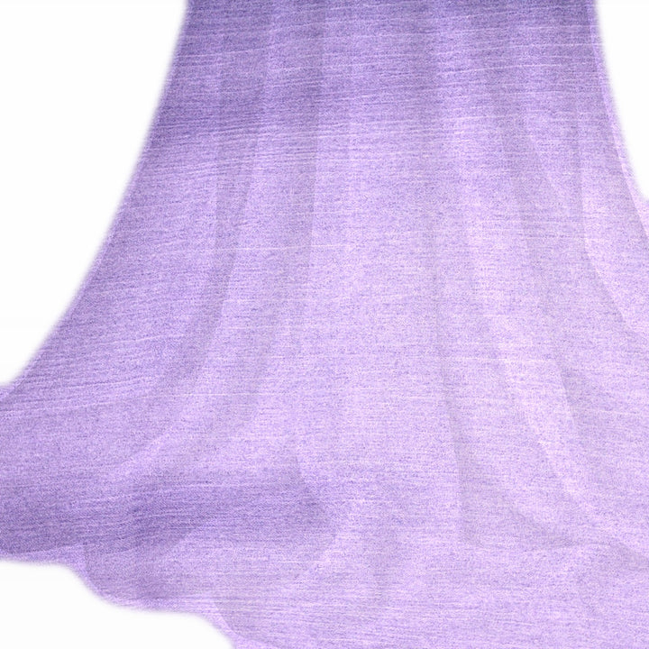 Lavendel silke chiffon stof (billede 2 af 9)