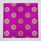 LILLA SATIN JACQUARD STOF MED SOLSIKKER