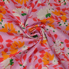 ROSA HØR MED BLOMSTERPRINT