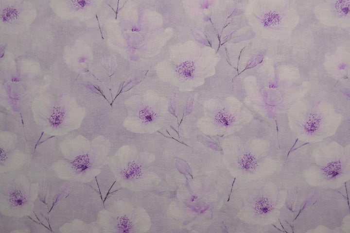 LILLA HØR MED AKVAREL BLOMSTER – nærbillede