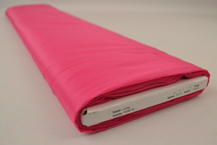 FUCHSIA POLYESTER FOER – GLAT, LET & LET GLANS