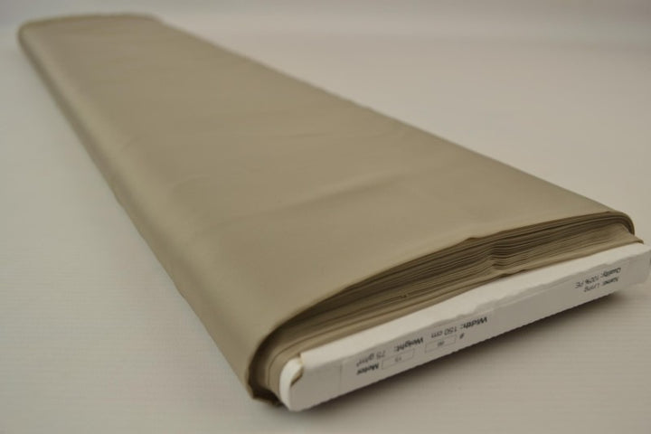 TAUPE POLYESTER FOER – GLAT, LET & LET GLANS