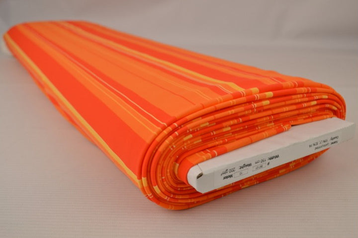 ORANGE LYCRA MED STRIBER