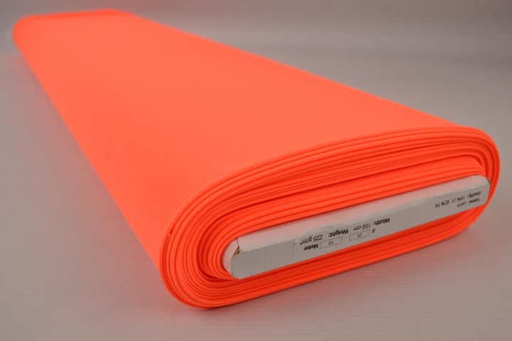 NEON ORANGE LYCRA – 4-VEJS STRÆK & HURTIGTØRRENDE