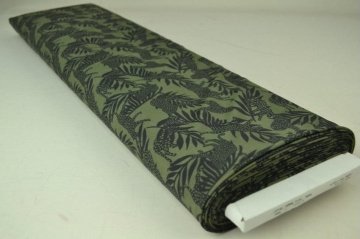 GRØN LYCRA – LEOPARD & PALMER, 4-VEJS STRÆK & HURTIGTØRRENDE